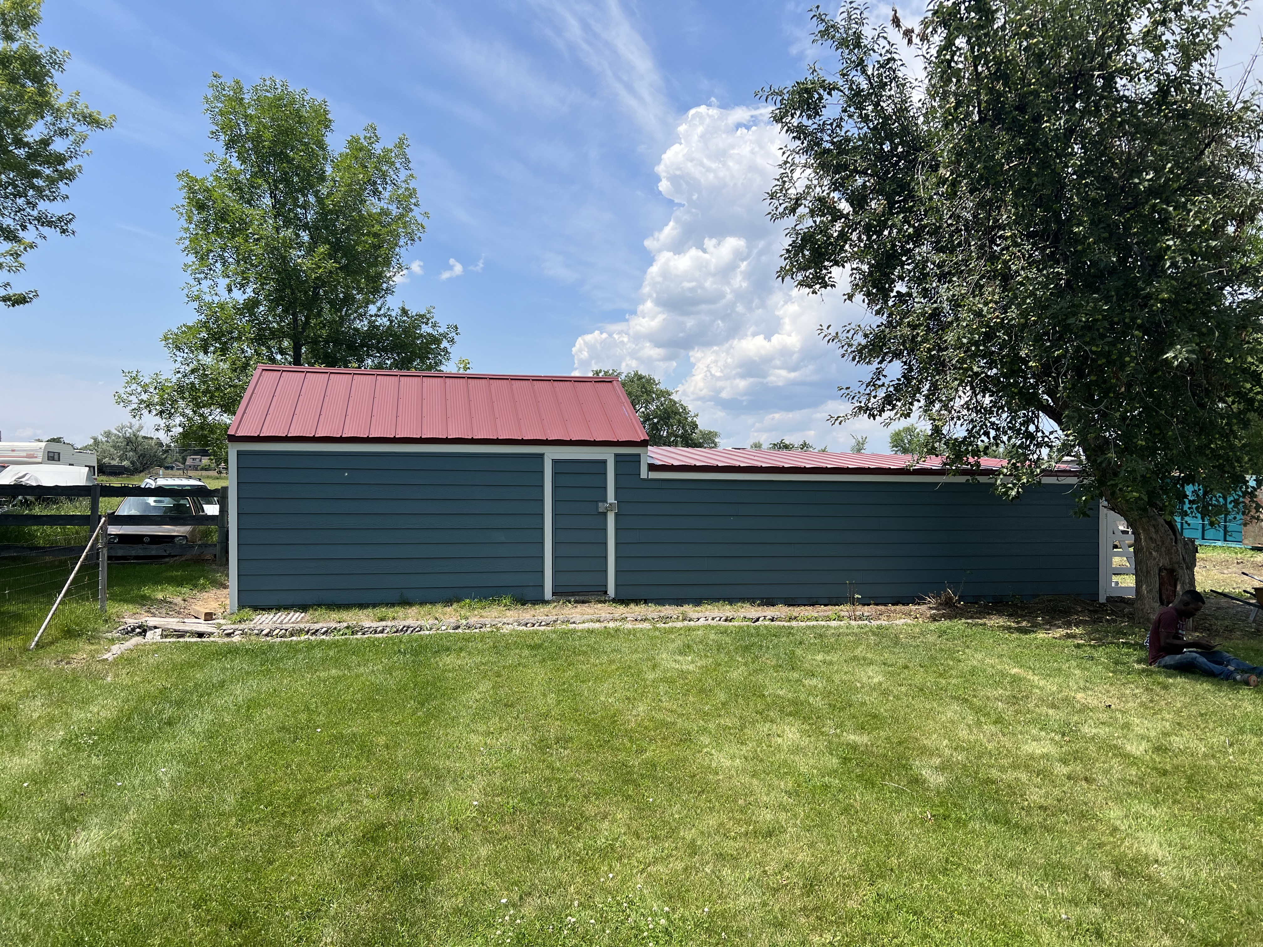 Shed after renovation